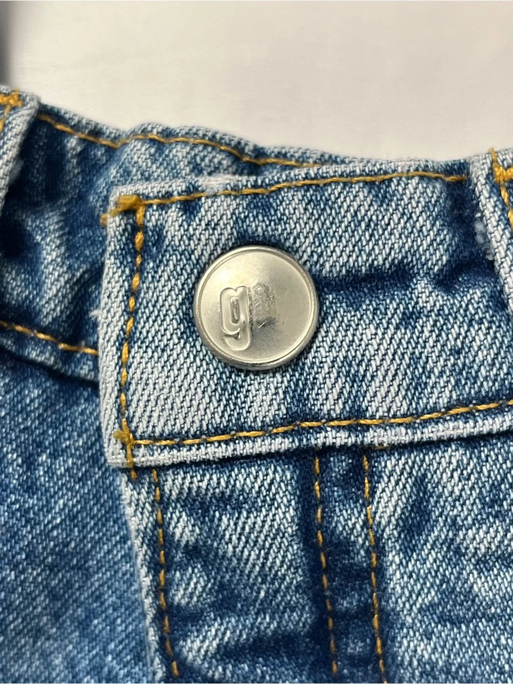 Gymboree 2001 Kids Classic Blue Denim Vintage Jeans Size 5 Years Y2K